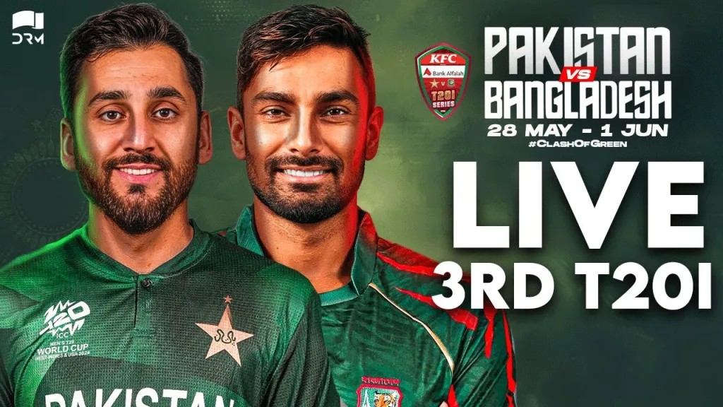 "Pakistan all out for 110 Bangladesh T20I Start"