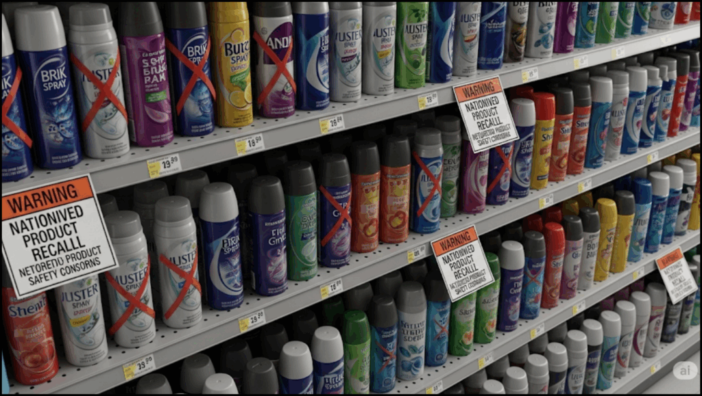 Deodorant recall